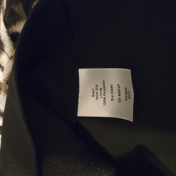 Talbots 8 (2 pc) tank and sheer animal print top - Picture 7 of 7